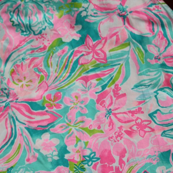 Lilly Pulitzer Margot Swing Dress in Hot On The Scene Size Medium Pima Cotton - Picture 5 of 6